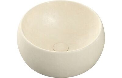 Haku 400mm Ceramic Washbowl - Stone Effect