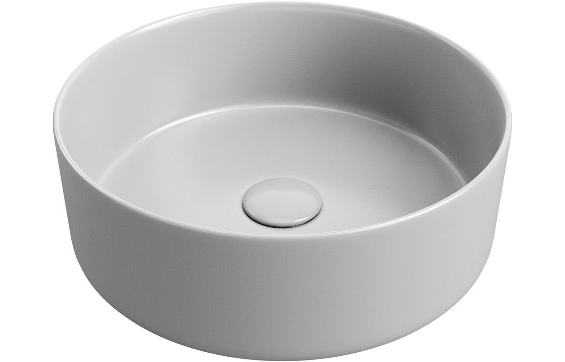 Lucy 355mm Ceramic Round Washbowl & Waste