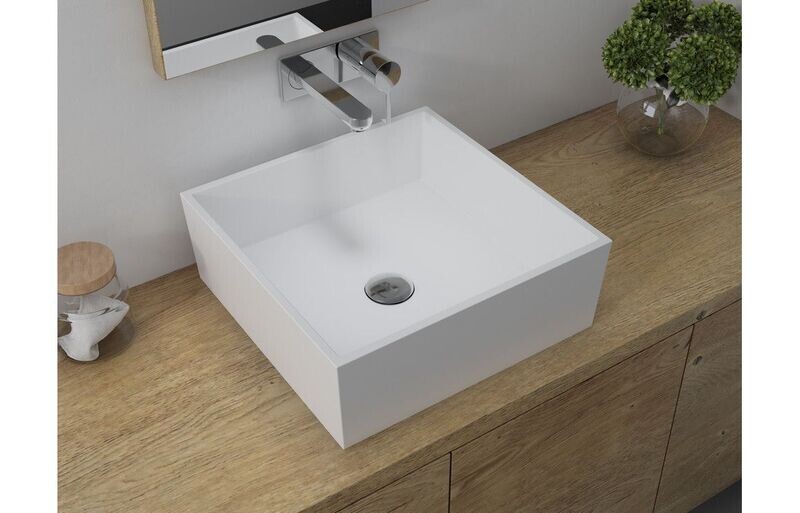 Sabo 426mm Square Resin Basin