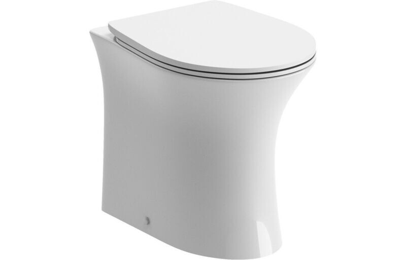 ​Sandoro Rimless Back To Wall WC & Soft Close Seat