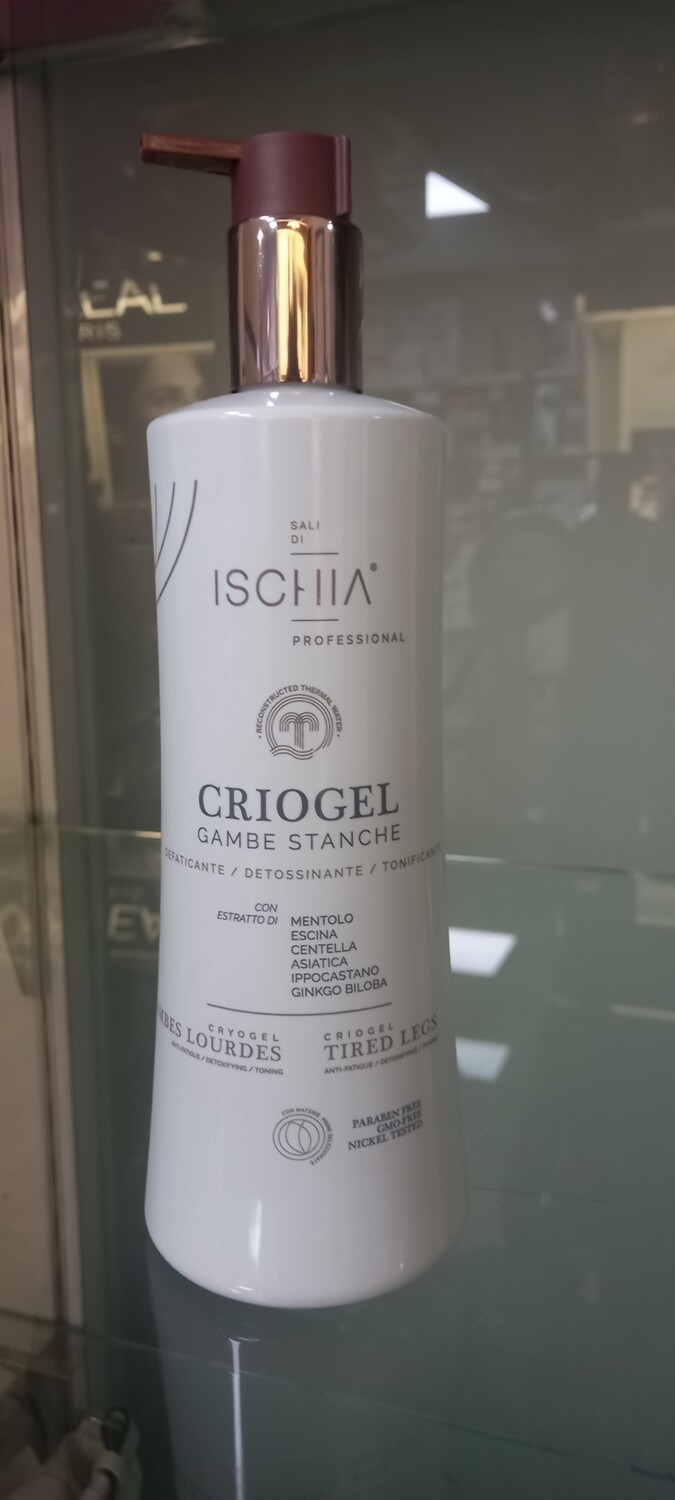 ISCHIA EAU THERMALE CRIOGEL GAMBE STANCHE 500ML