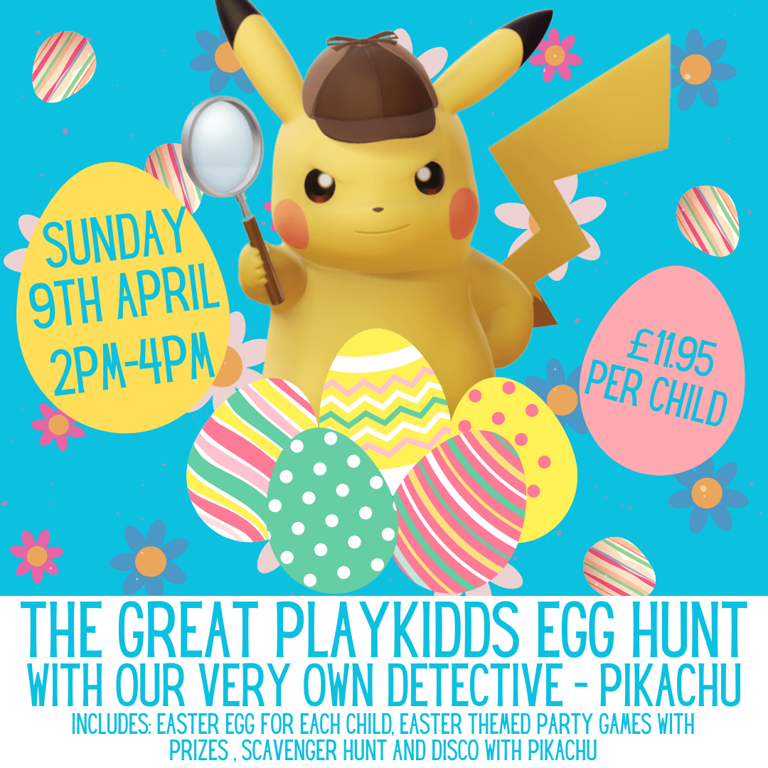 The Great Playkidds Egg Hunt with Pikachu