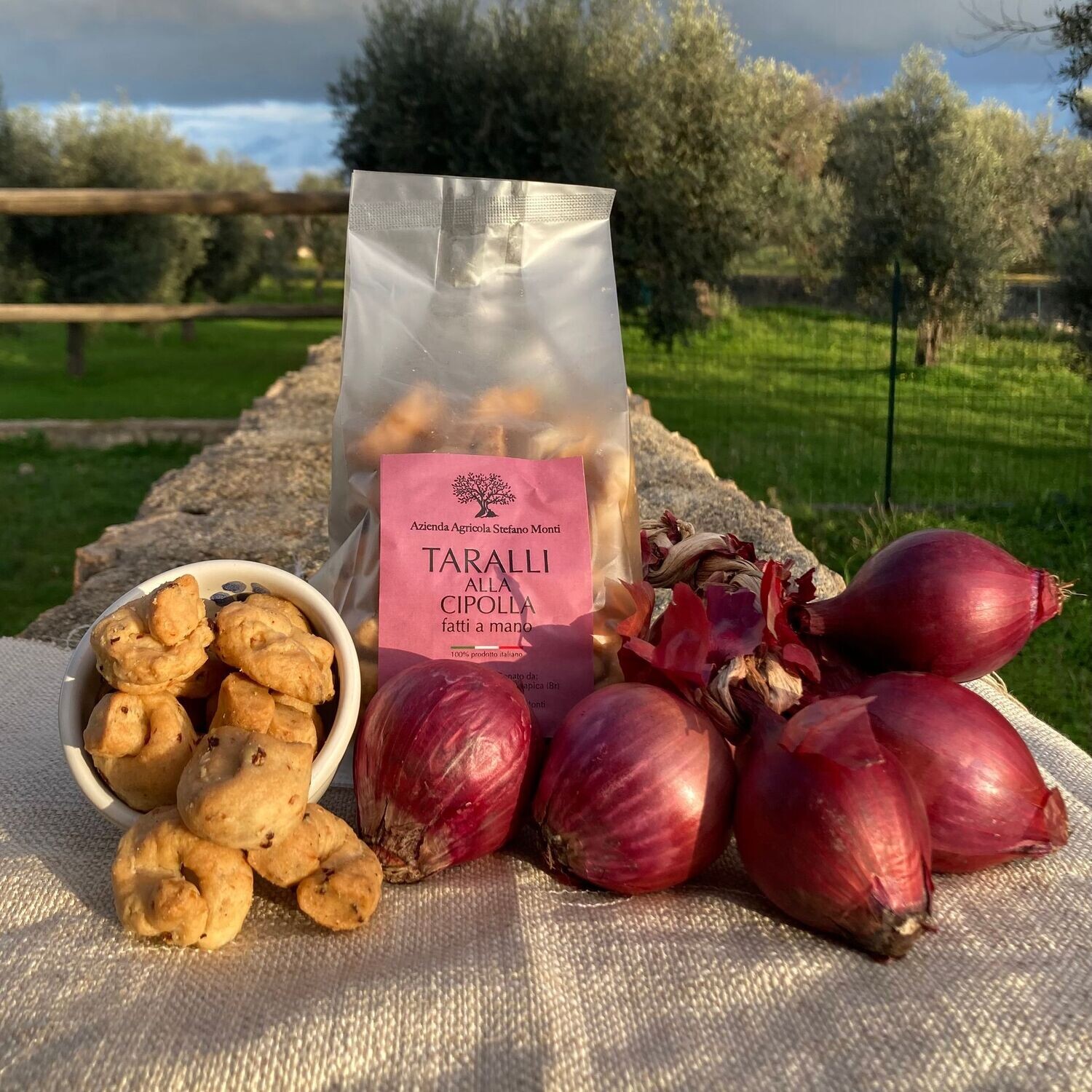 Taralli alla cipolla