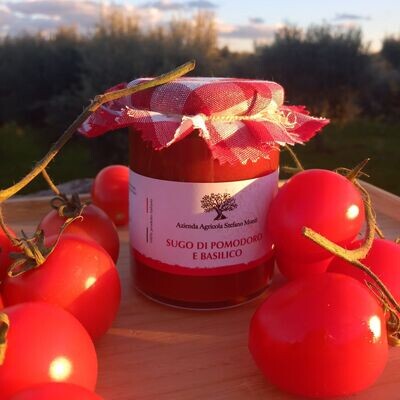Sugo di pomodoro e basilico
