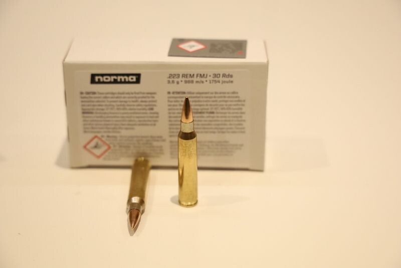 Kaliber: .223REM | Hersteller: Norma | Modell: "White Box" | Geschoss ...