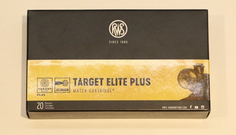Kaliber: 6.5 Creedmoor | Hersteller: RWS Target Elite Plus | Geschoss: 143 gr BTHP | 20 Schuss Kaliber: 6.5 Creedmoor | Hersteller: RWS Target Elite Plus | Geschoss: 143 gr BTHP | 20 Schuss
