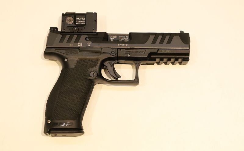 Walther PDP | ACRO C2 | Kal: 9mm Luger | LL: 5" | Adapterplatte