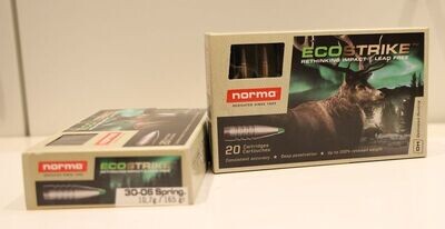 Kaliber: .30-06 | Hersteller: Norma  | Geschoss: 150 gr Ecostrike | 20 Schuss | bleifrei