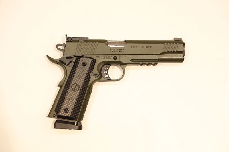 Schmeisser HUGO 1911 OD Green | Kal: 9mm Luger | LL: 5"