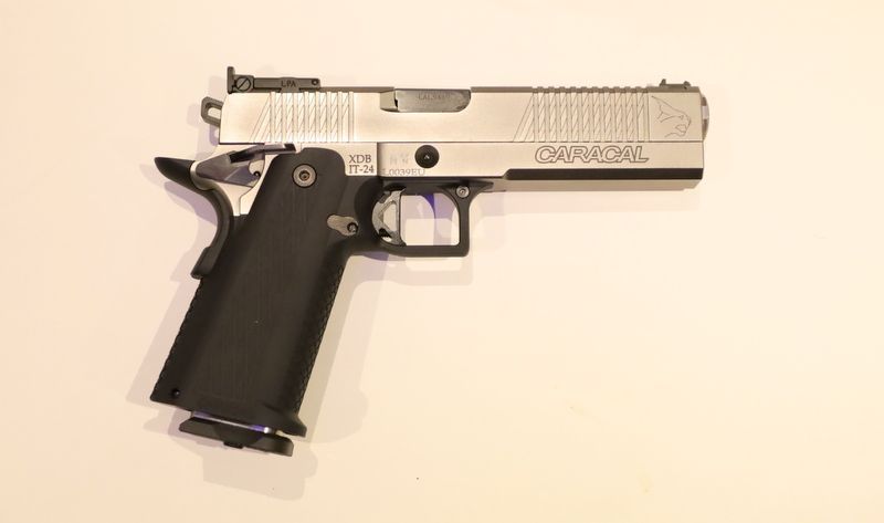 DECXIMA / Decima Caracal Lynx | Kal: 9mm Luger | LL: 127 mm | 17 Schuss Magazin