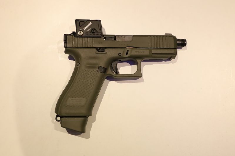 Glock 45 A-Cut Hunter Edition mit AIMPOINT COA | Kal: 9mm Luger | Laufgewinde