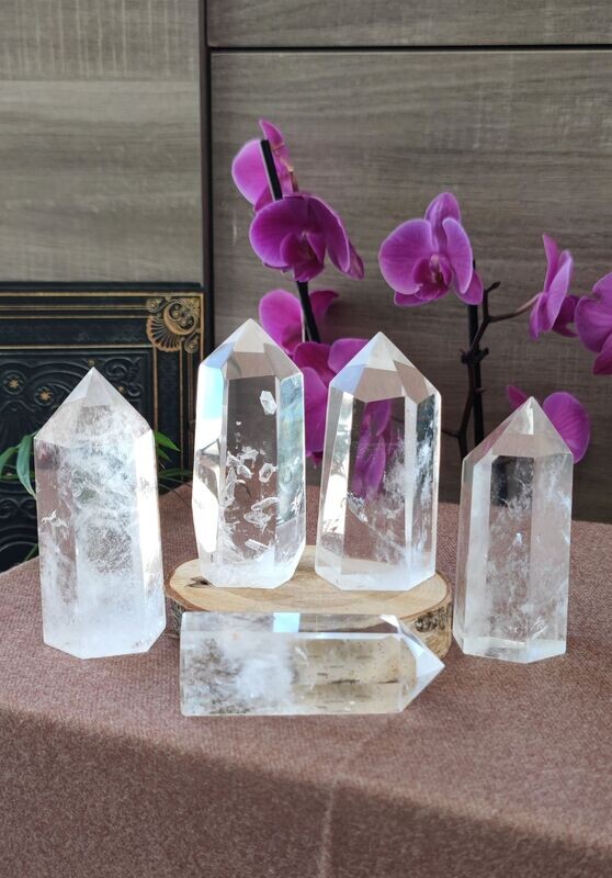 Tour de Cristal de Roche - Qualité supérieure (au choix)