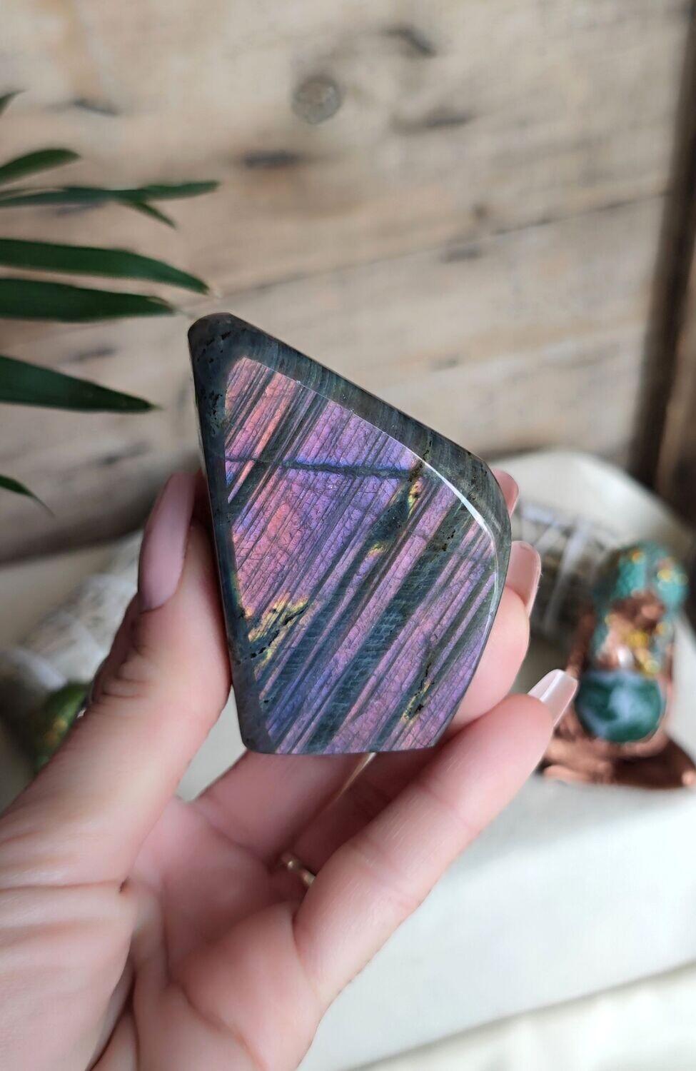 Petit Bloc de Labradorite Violette #1 - 138g
