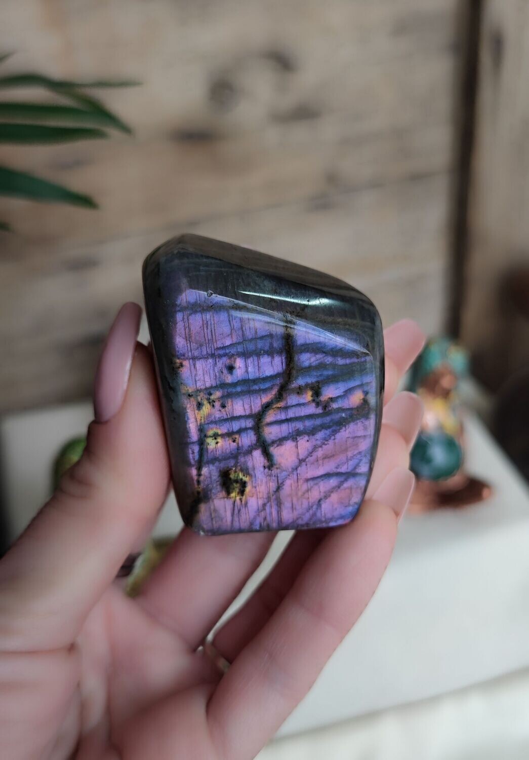 Petit Bloc de Labradorite Violette #3 - 110g