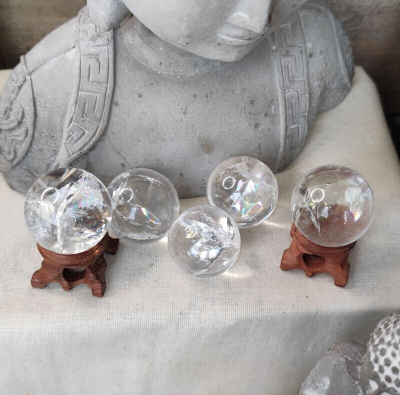 Sphère de Cristal de Roche - Qualité Extra (au choix)