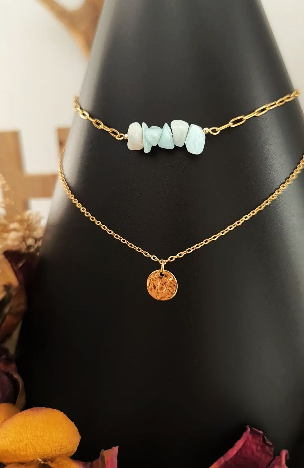 Collier "Amazonia" en Amazonite