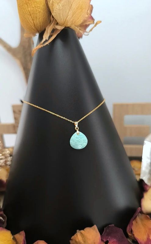 Pendentif "Adonis" en Amazonite Facetté