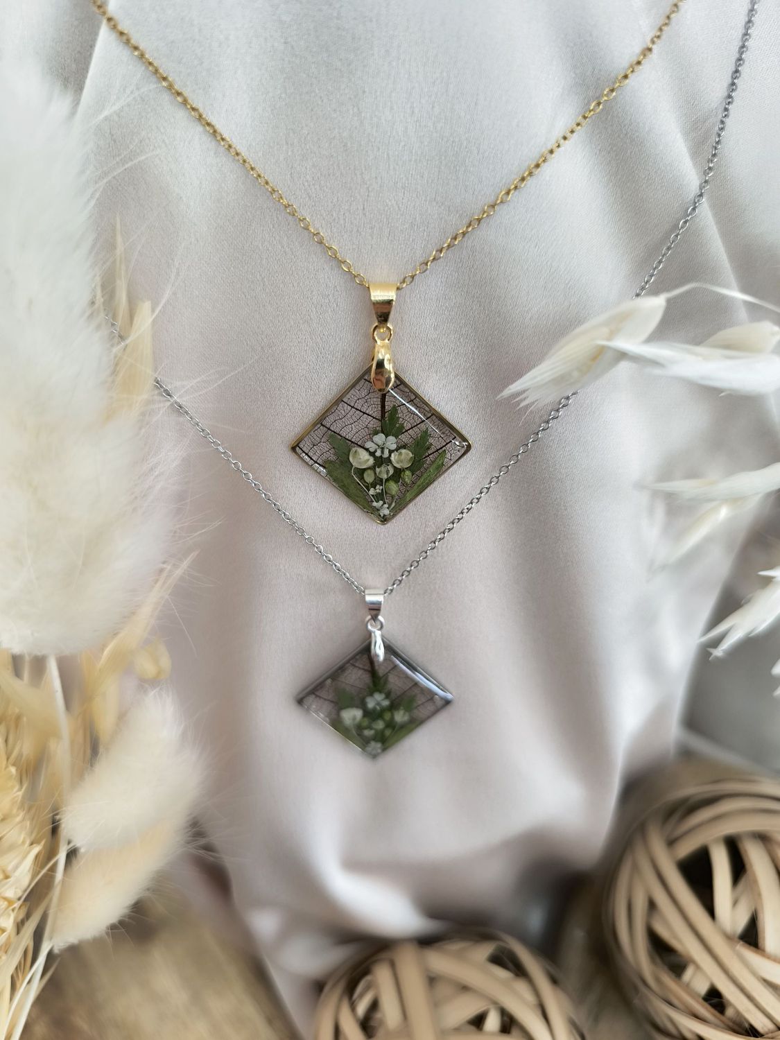 Collier "EDEN" - Acier inoxydable Doré ou Argenté