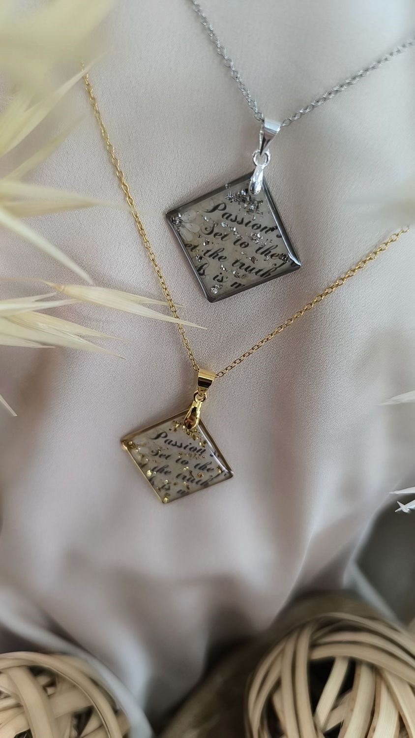 Collier "CALLIOPE" - Acier Inoxydable Doré ou Argenté
