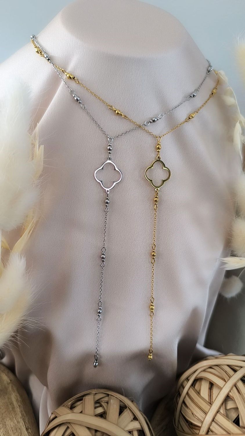 Collier "NYSAÉ" - Acier inoxydable Doré ou Argenté