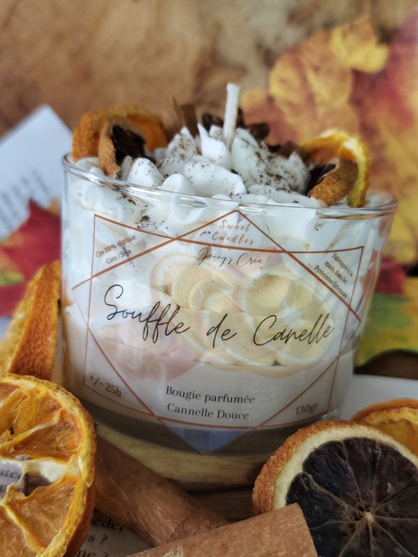 Bougie "Souffle de Cannelle"