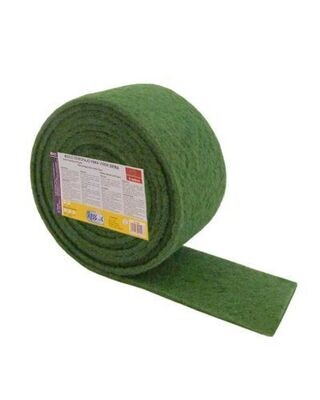 Estropajo fibra verde rollo 600X13 cm
