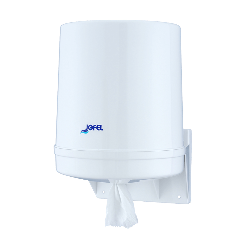 Dispensador papel mecha color blanco 205 mm