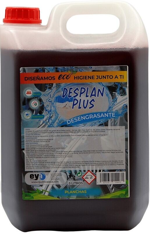 Desengrasante para planchas y hornos 5 Kg