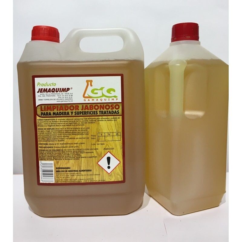 Limpiador jabonoso para madera 1 L
