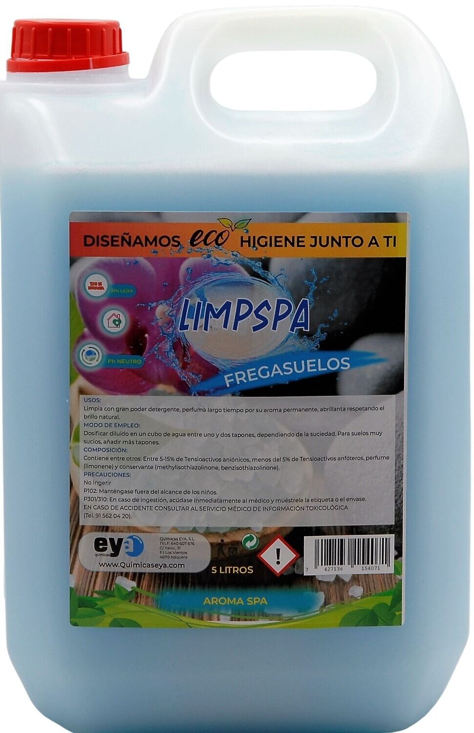 Limpiador multisuperficies neutro 5 L