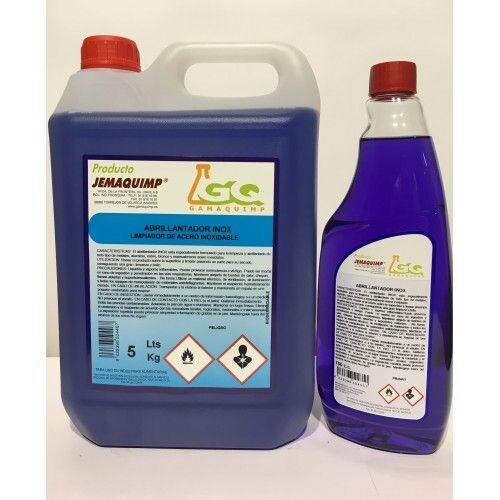 limpiador abrillantador inox líquido 5 L