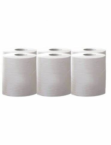 Papel mecha mini cofrado D/C 75 m celulosa 6 Und