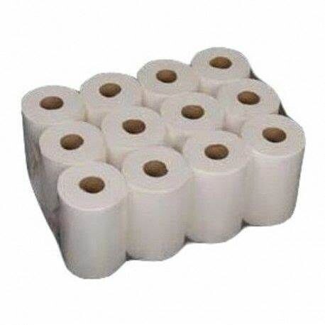 Papel mecha mini liso  D/C 75 m celulosa 12 Und