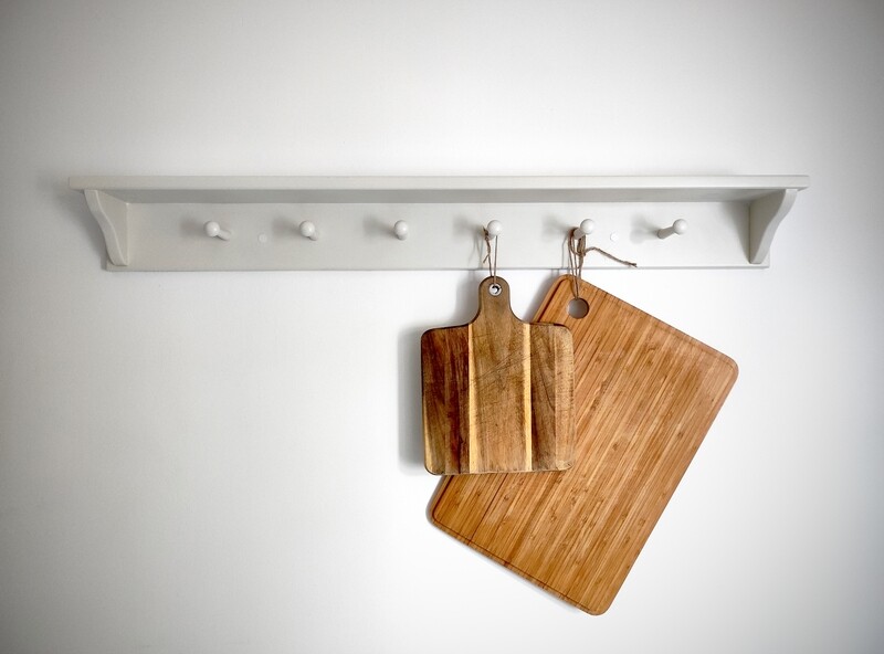 Peg Rail With Shelf