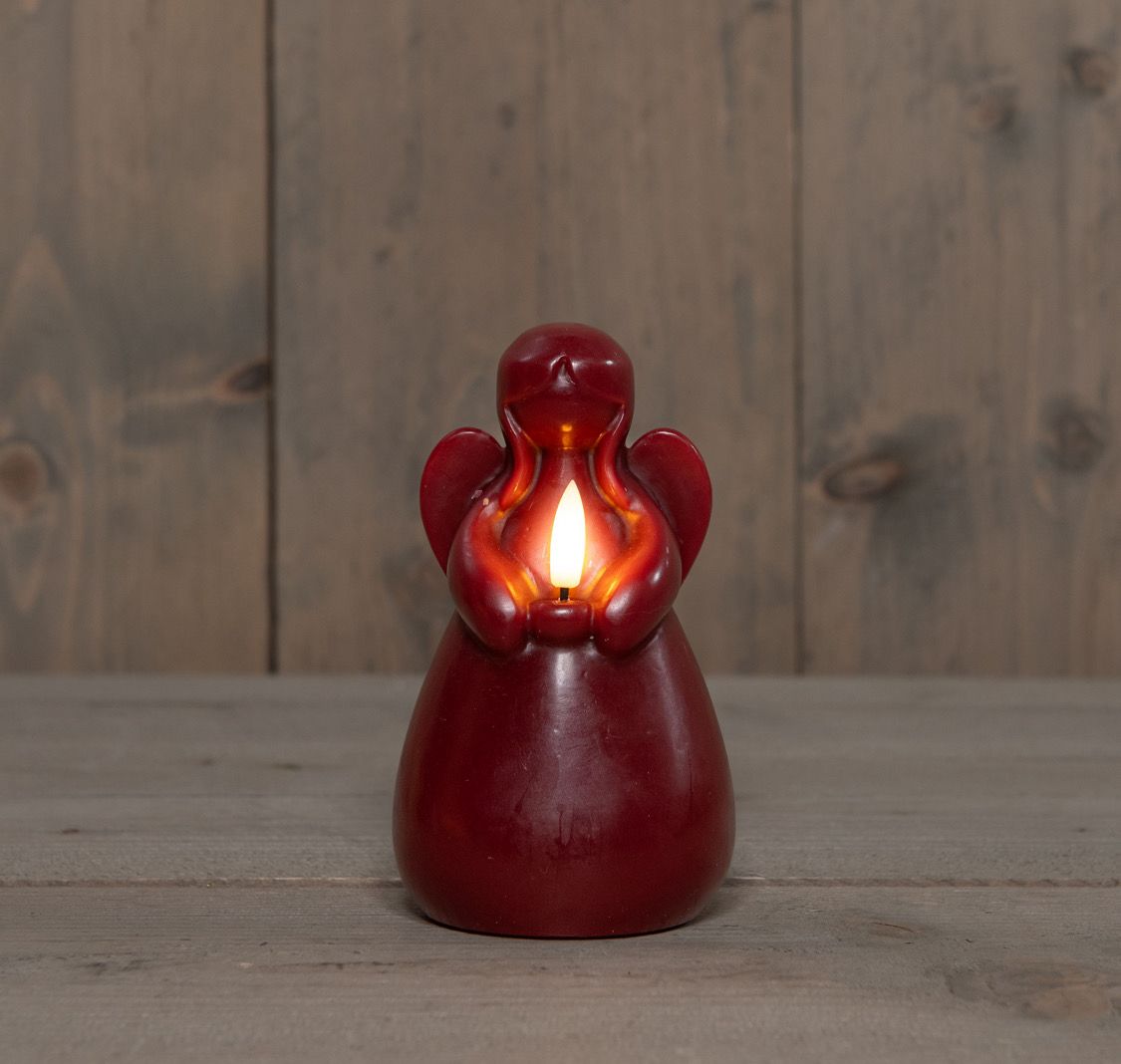Kaars engel led Rood