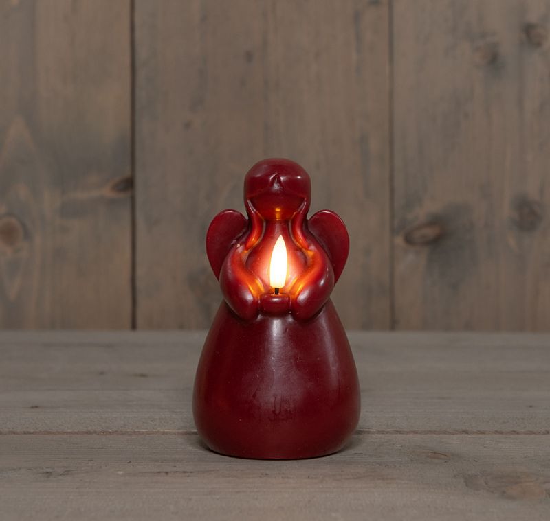 Kaars engel led Rood