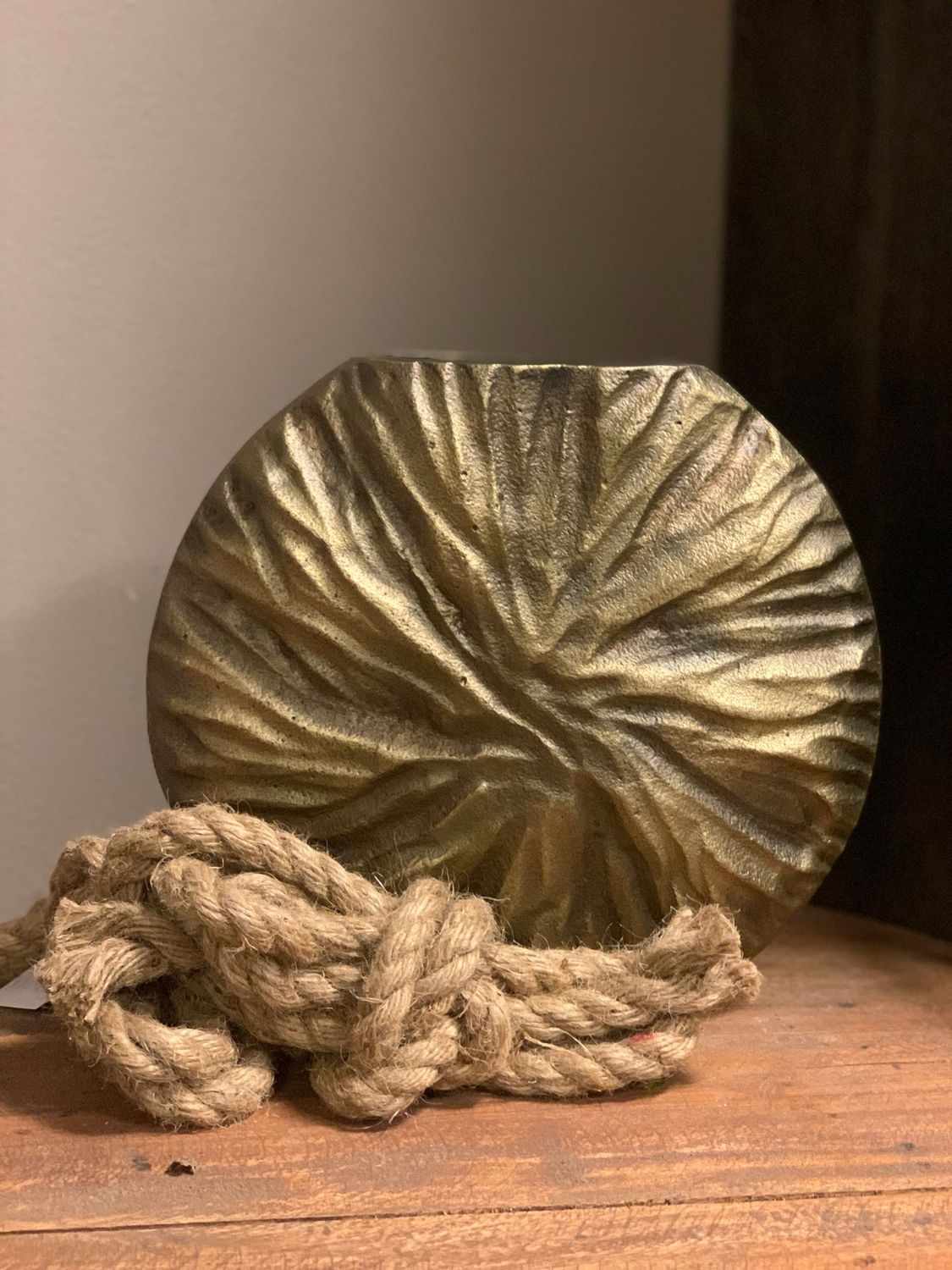 PTMD Vaas Lozac aluminium goud