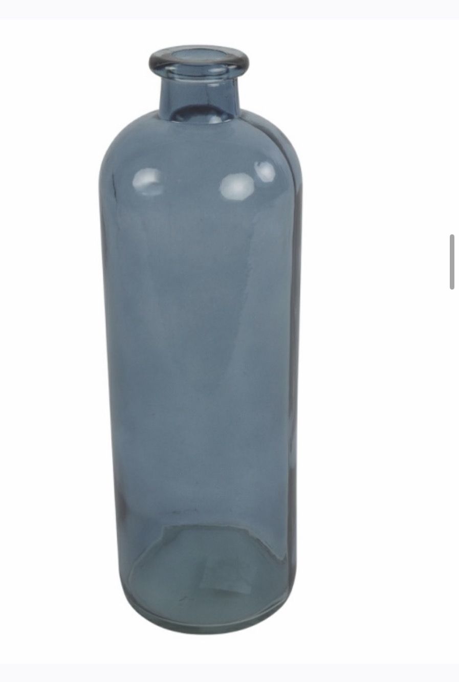 Bottle blauw of bruin