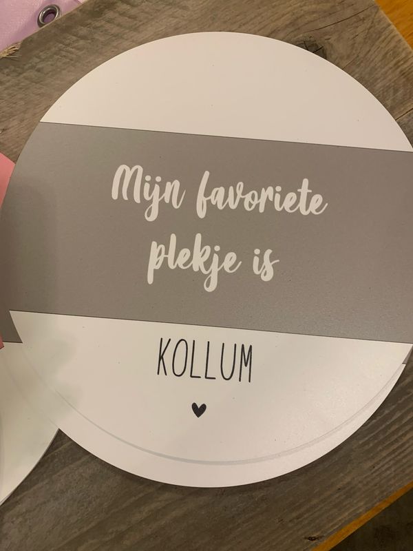Muurcirkel grijs