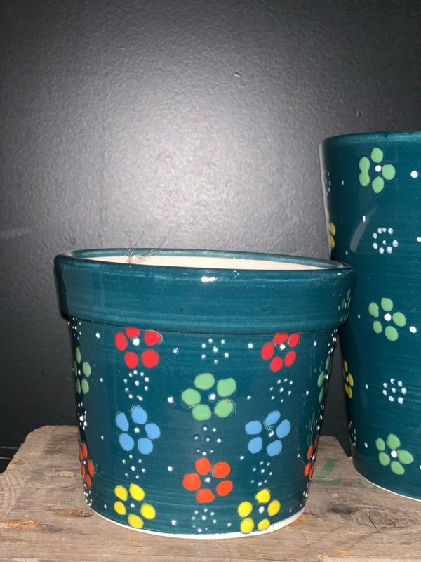 "Poefjuh " donker groen Maat M