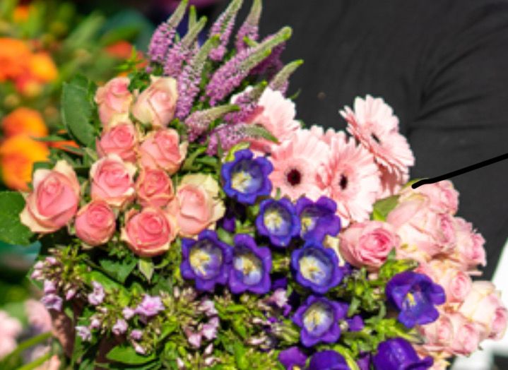 keuze van de bloemist