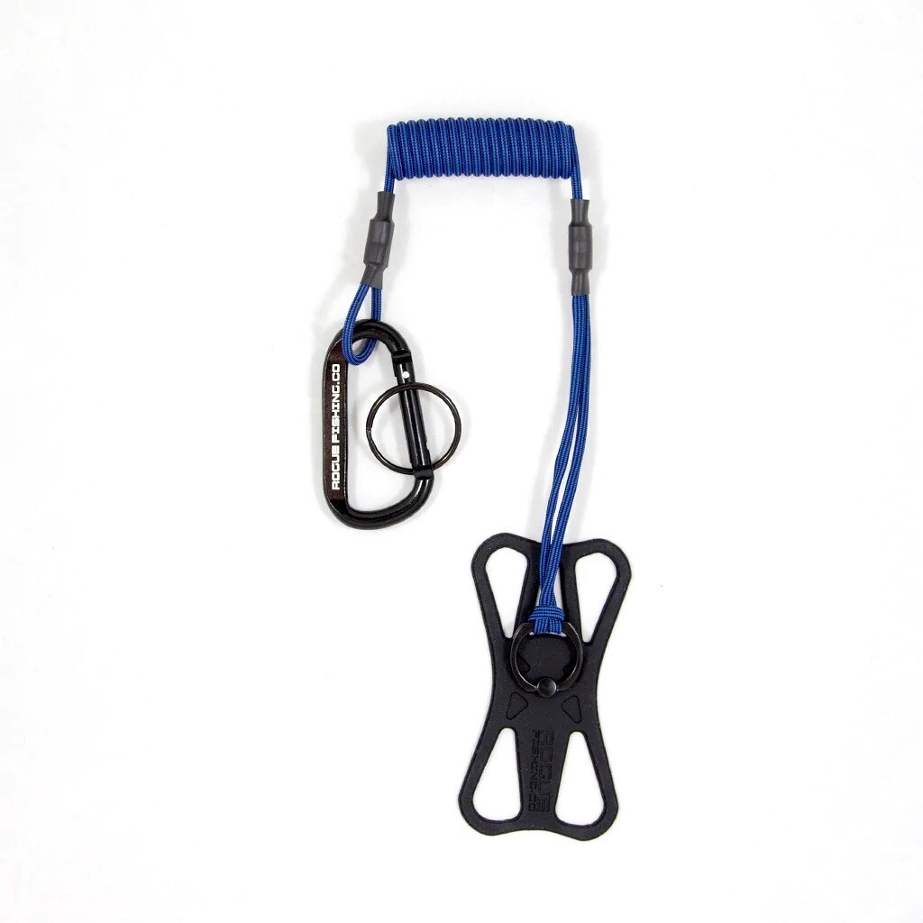 Rogue Fishing Protector Phone Tether 3.0, Color: Blue