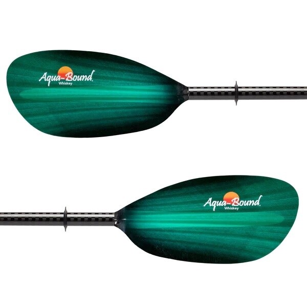 Aqua Bound Whiskey 2pc Posi-Lock, Color: Green Tide (Solid Dark Green), Size: 210cm