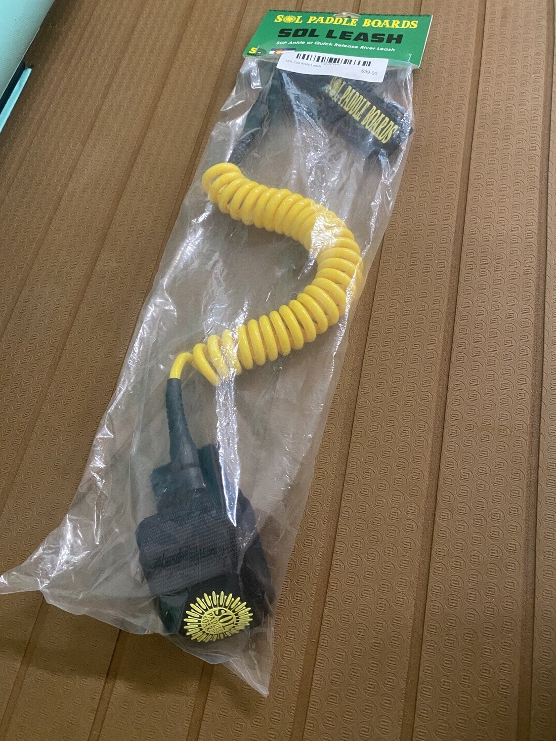 SOL Coil Ankle Leash