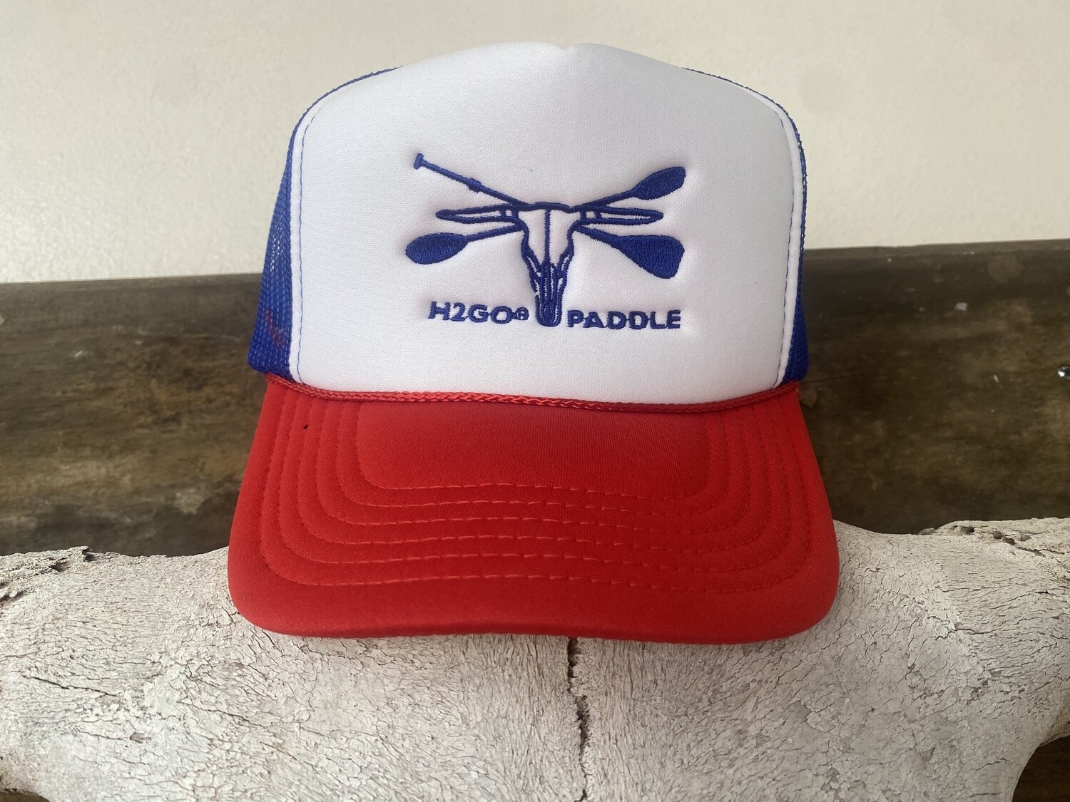H2GO TUCO cap, Color: Red/White/Blue Foam