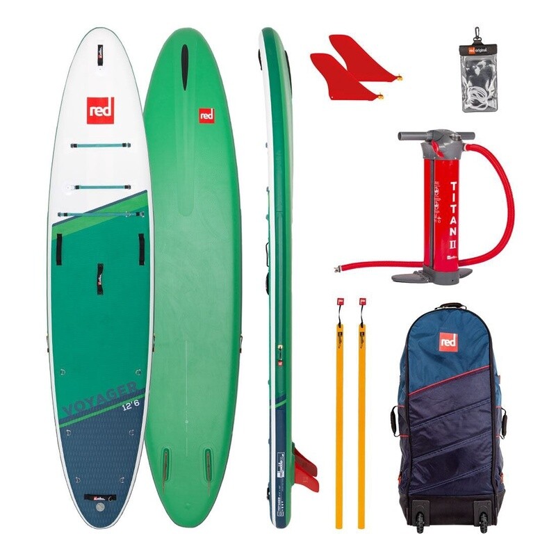 Red Paddle 12&#39;6&quot; Voyager MSL Inflatable Paddle Board