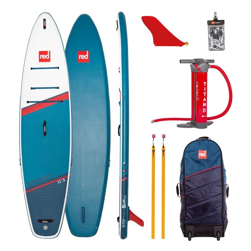 Red Paddle 11&#39;3&#39; Sport MSL Inflatable Paddle Board
