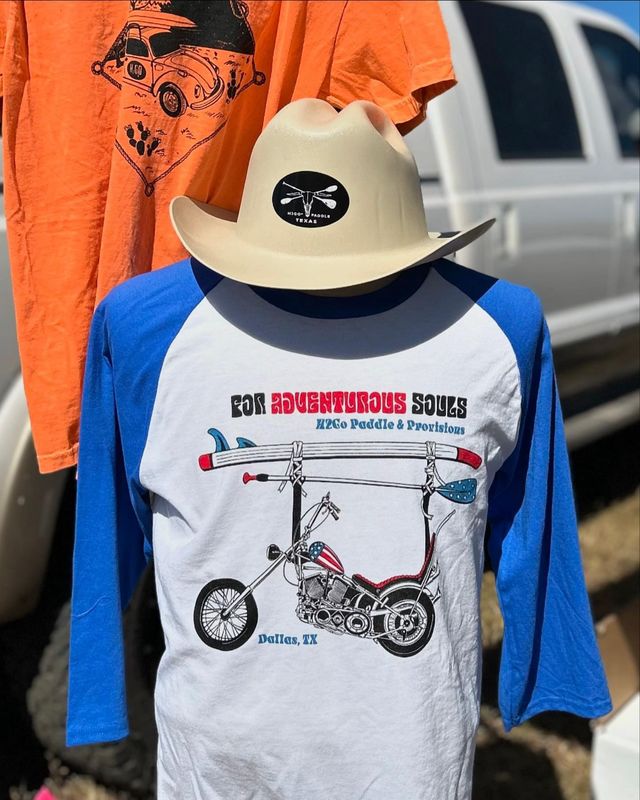 Born Free Chopper Baseball Tee