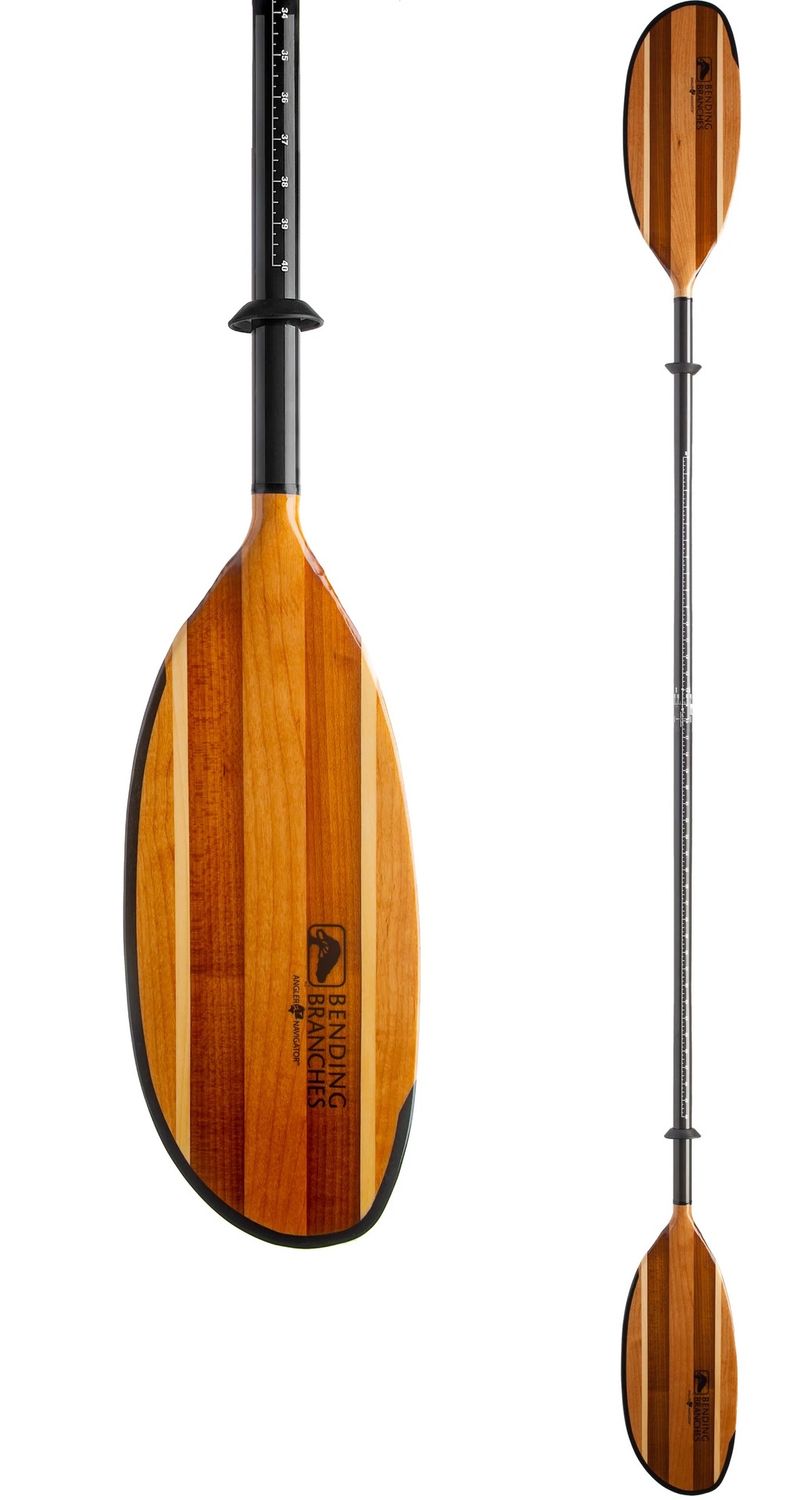 Bending Branches Angler Navigator Snap Button, Color: Wood/Black, Size: 250cm