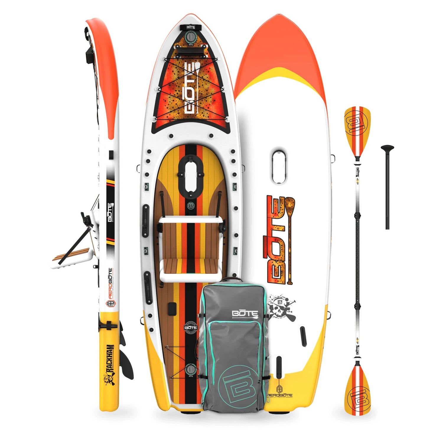 Rackham Aero 12′4″ Fischer Cutthroat APEX Inflatable Paddle Board